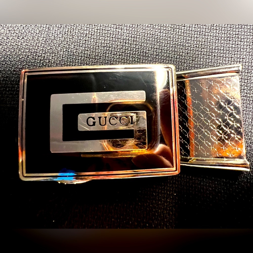 Vintage Authentic Gucci Belt Buckle